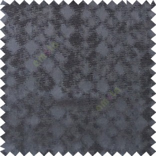 Black color solid texture finished surface texture gradients geometric dice shapes polyester main curtain